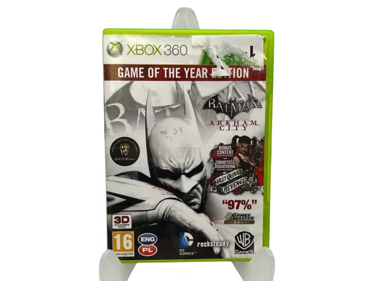 BATMAN: ARKHAM CITY - GAME OF THE YEAR EDITION MICROSOFT XBOX 360