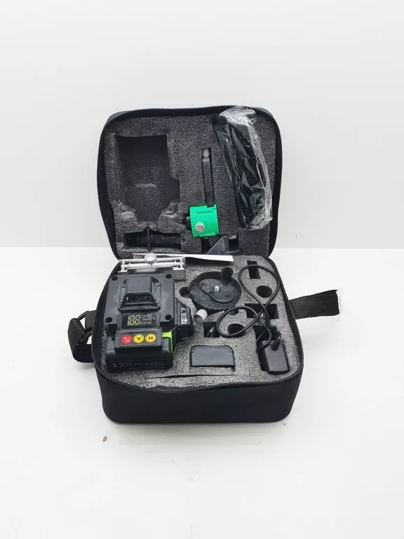 POZIOMICA LASER KRZYŻOWY 4D HILDA KOMPLET