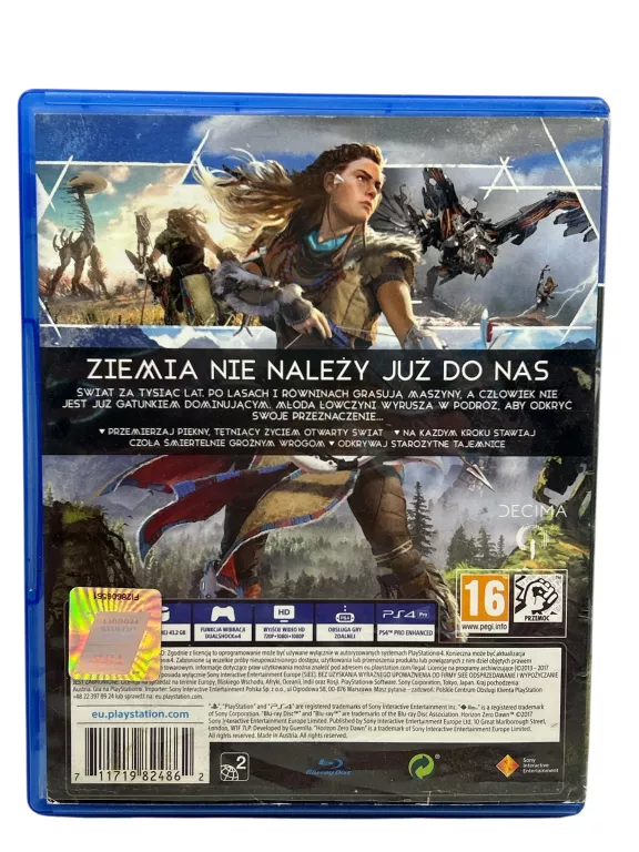 GRA PS4 HORIZON ZERO DAWN