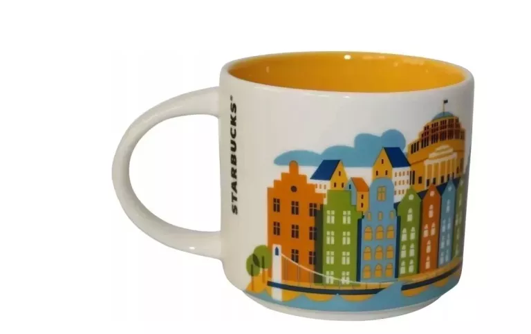 KUBEK STARBUCKS WROCŁAW PORCELANA 414 ML NA PREZENT !