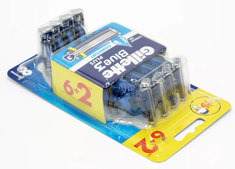 MASZYNKI DO GOLENIA GILLETTE BLUE 3 PLUS COMFORT 8 SZT