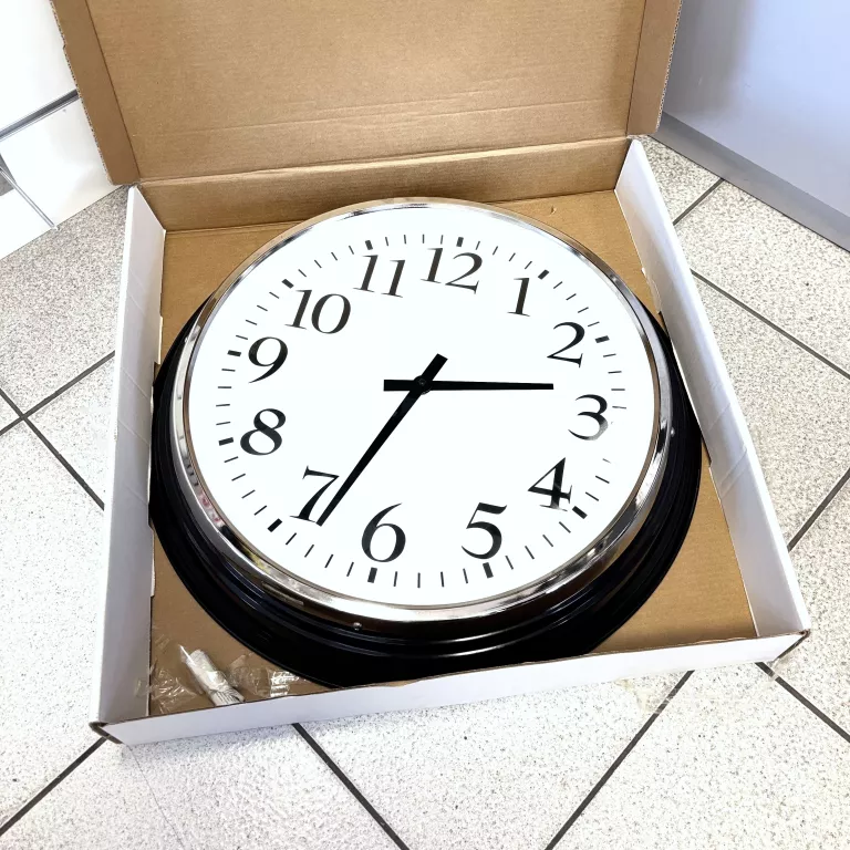 ZEGAR ŚCIENNY IKEA BRAVUR 59 CM