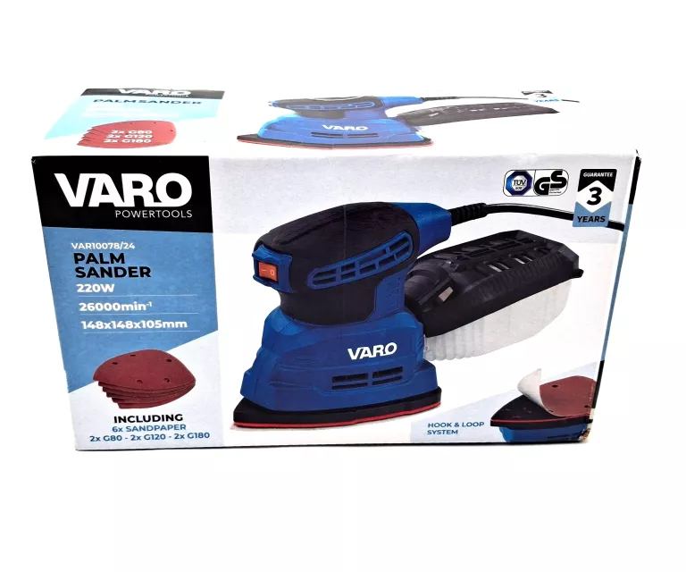 SZLIFIERKA RĘCZNA VARO VAR10078 220W