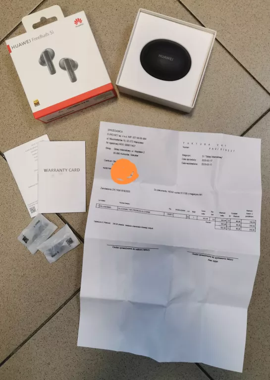SŁUCHAWKI HUAWEI FREEBUDS 5I KPL FV