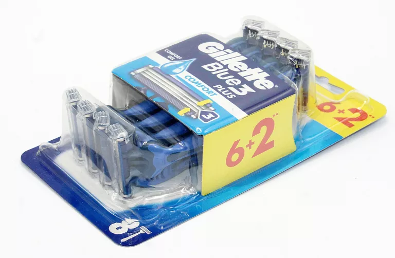 MASZYNKI DO GOLENIA GILLETTE BLUE 3 PLUS COMFORT 8 SZT