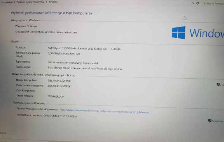 LAPTOP HUAWEI MATEBOOK KPL-W00 KABEL