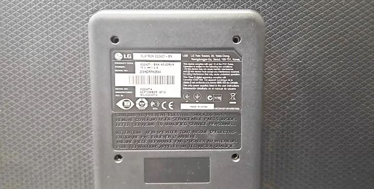MONITOR FLATRON E2242 /ZASILACZ