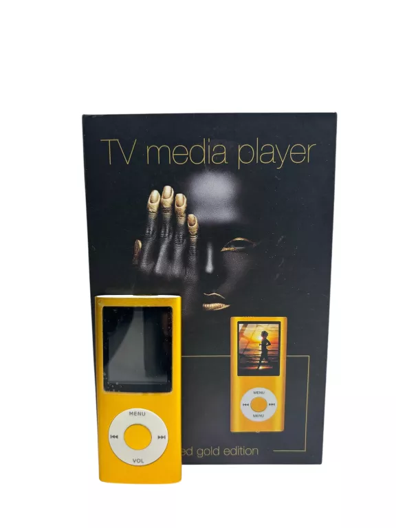 MP4 TV MEDIA PLAYER LIMITED GOLD EDITION W PUDEŁKU