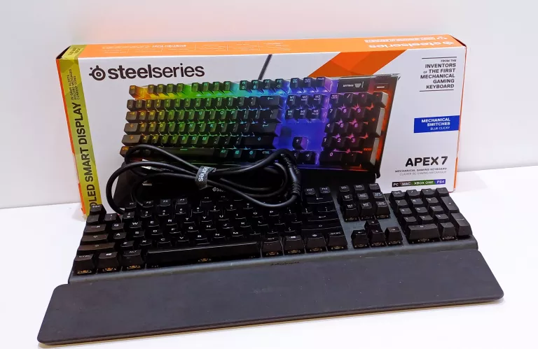 KLAWIATURA STEELSERIES APEX 7 BLUE SWITCH