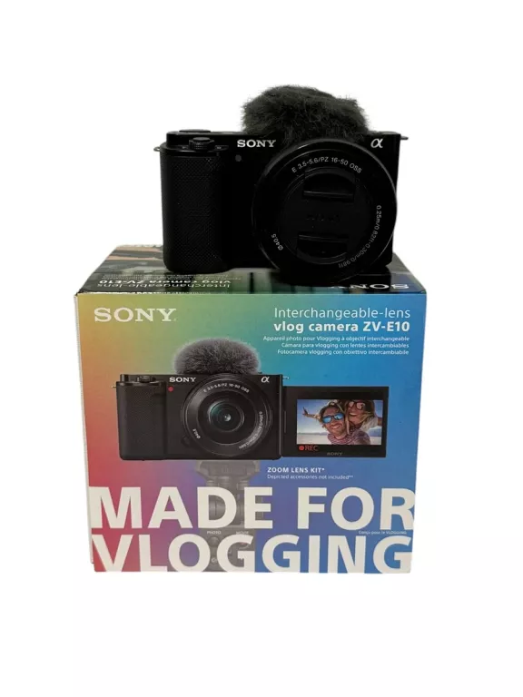 APARAT SONY ALPHA ZV-E10 Z OBIEKTYWEM 16-50