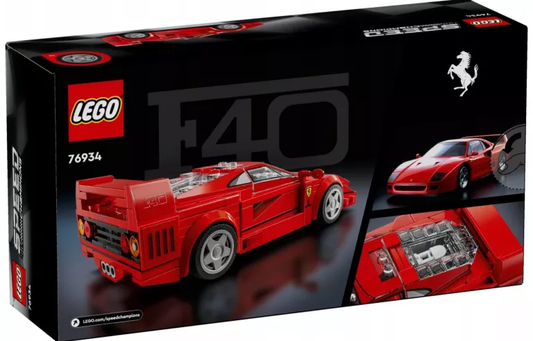 LEGO SPEED CHAMPIONS 76934 SUPERSAMOCHÓD FERRARI F40