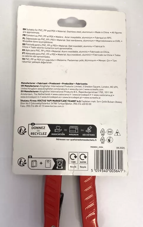 OBCINAK DO RUR 0-42 MM RED!POLECAM