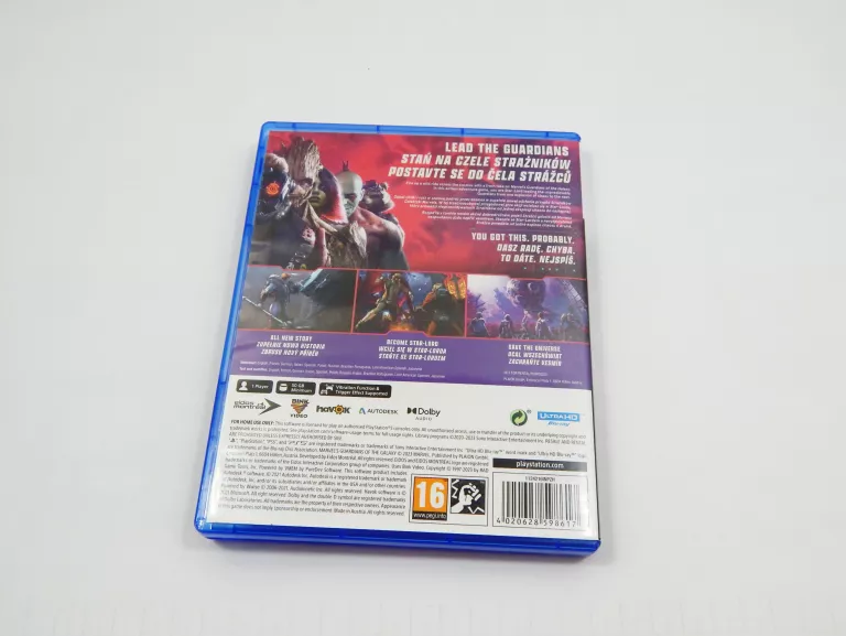 GRA NA PS5 GUARDIANS OF THE GALAXY