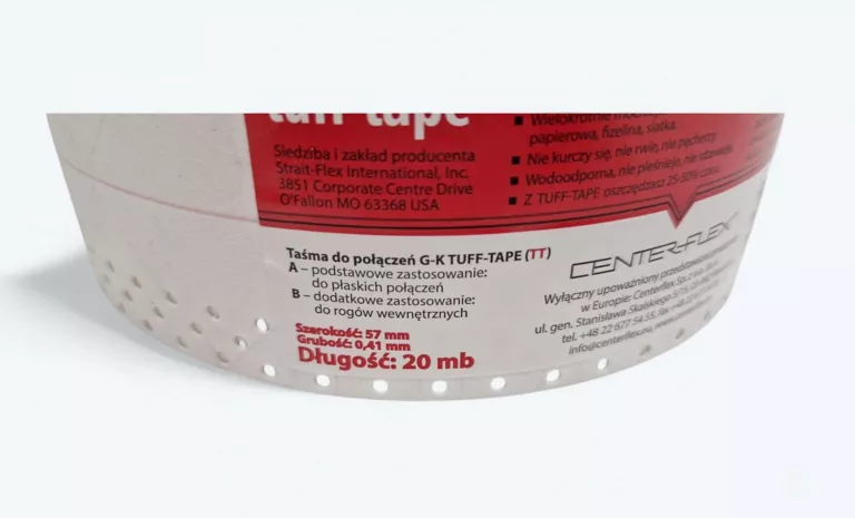 TAŚMA STRAIT FLEX STRAIT-FLEX TUFF-TAPE 20MB