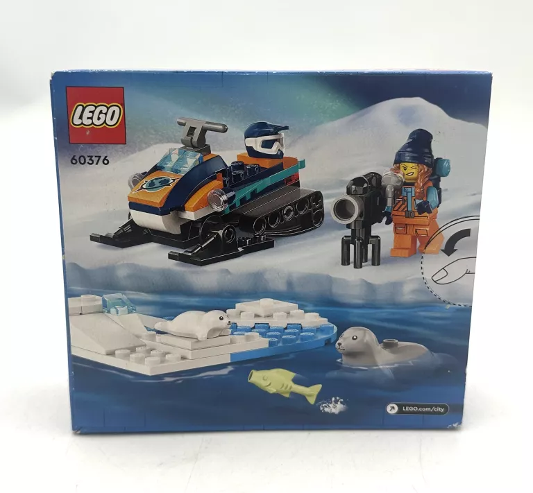 LEGO CITY SKUTER ŚNIEŻNY BADACZA ARKTYKI 60376