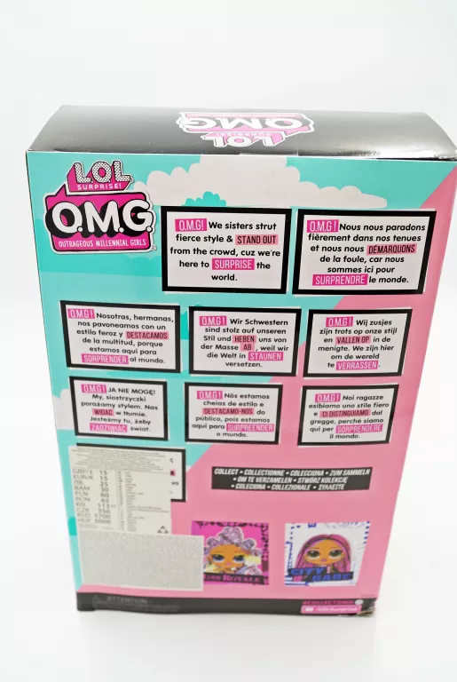 LALKA L.O.L. SURPRISE O.M.G. WORLD TRAVEL FLY GURL