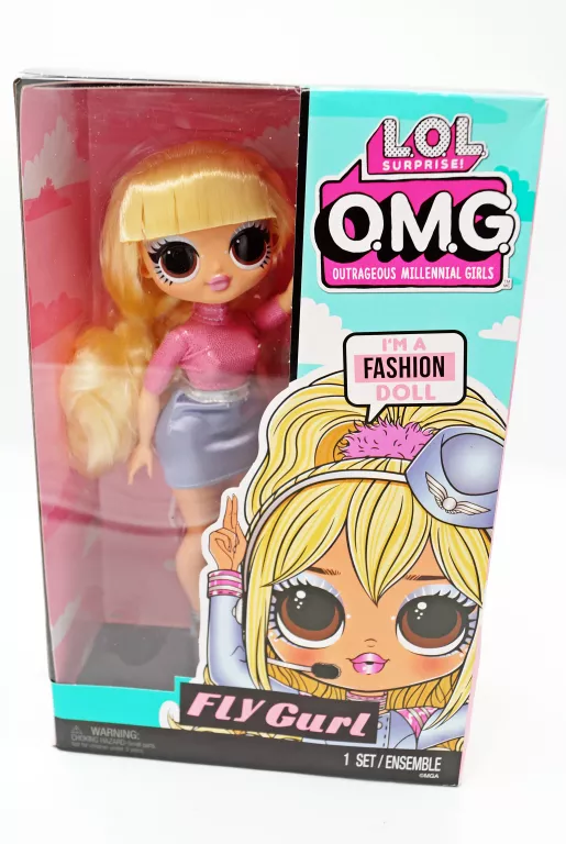 LALKA L.O.L. SURPRISE O.M.G. WORLD TRAVEL FLY GURL