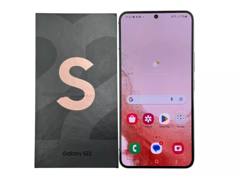 TELEFON SAMSUNG GALAXY S22 5G 8/128GB 6,1'' 120HZ 50MPIX RÓŻOWY