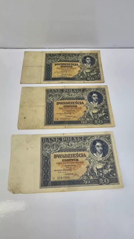 BANKNOT 20 ZŁ 1931
