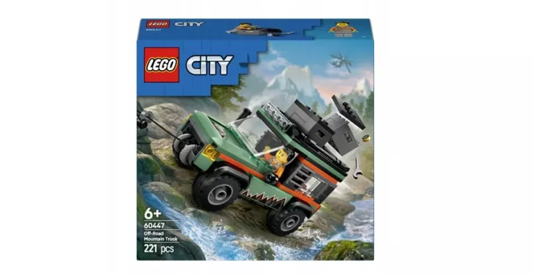 LEGO CITY GÓRSKA CIĘŻARÓWKA TERENOWA 4X4 60447