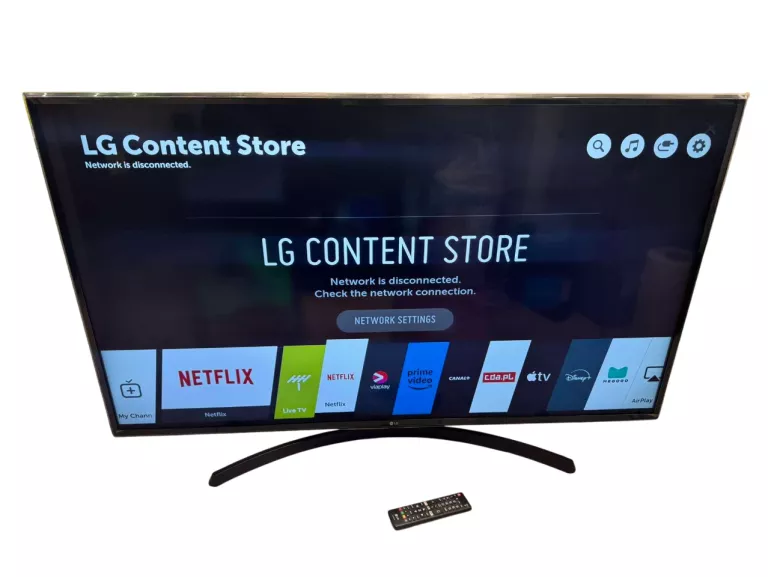 TELEWIZOR LG 55" 4K ULTRA HD SMART TV Z ACTIVE HDR AI TV LG55UK6470PLC