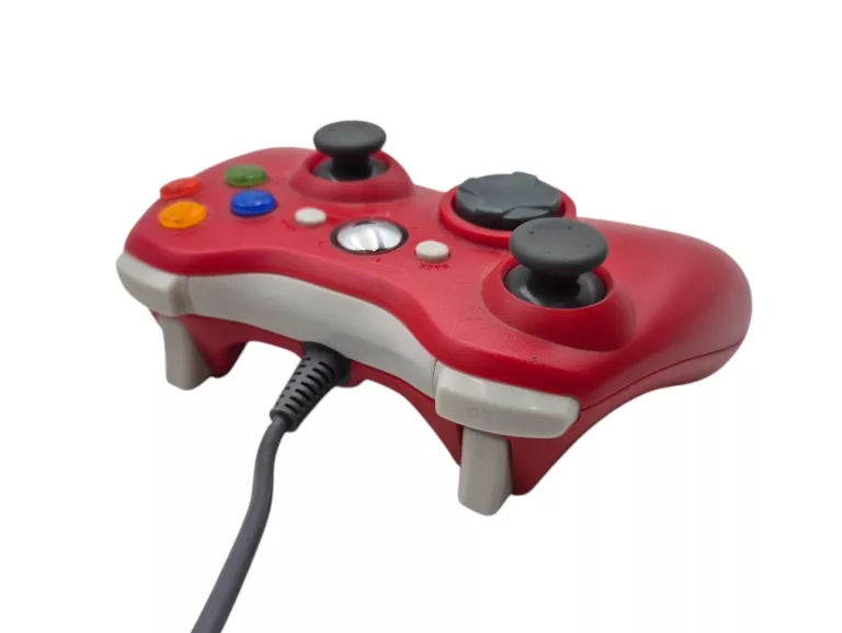 KONTROLER PAD PRZEWODOWY DO XBOX 360 PC CZERWONY