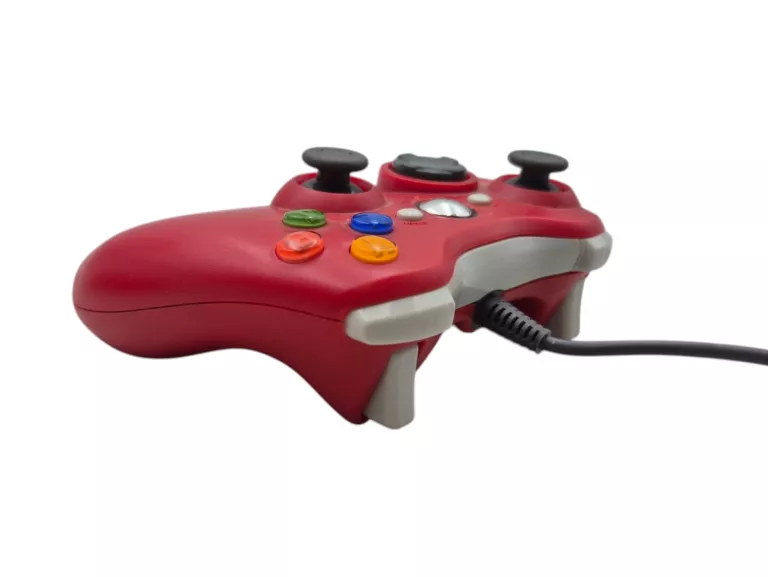 KONTROLER PAD PRZEWODOWY DO XBOX 360 PC CZERWONY
