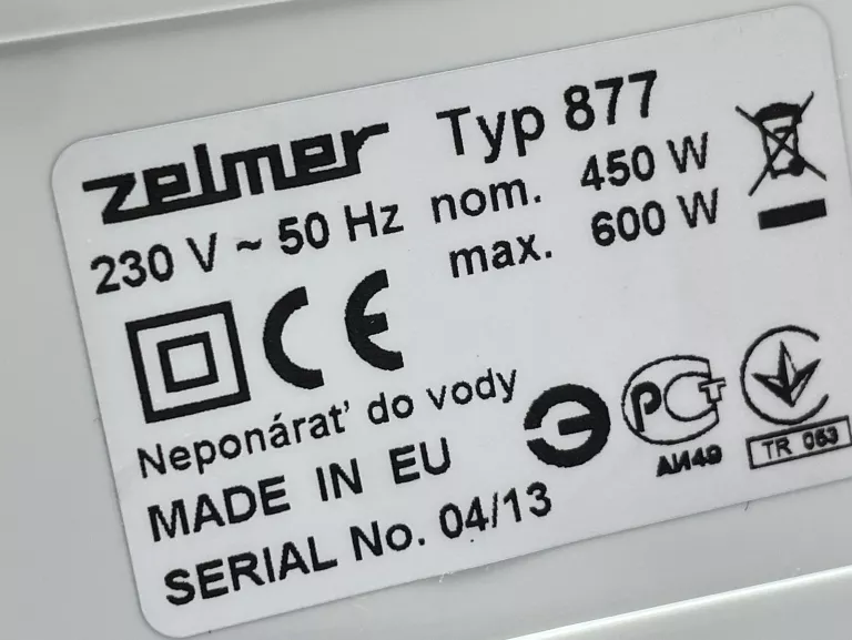 ROBOT KUCHENNY ZELMER PRYMUS SYMBIO
