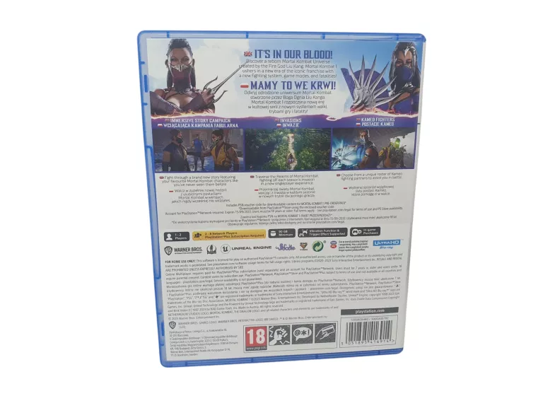 GRA MORTAL KOMBAT 1 SONY PLAYSTATION 5
