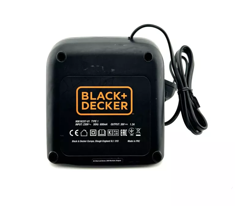 BLACK&DECKER 90616337-01 ŁADOWARKA DO AKUMULATORÓW 36V