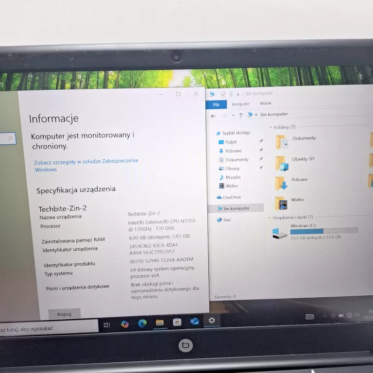 LAPTOP TECHBITE ZIN 2 4/64GB