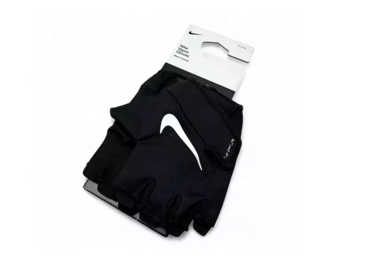 MĘSKIE RĘKAWICE TRENINGOWE NIKE VAPOR GLOVES ROZM.M CZARNE