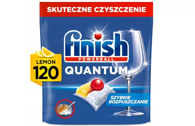 KAPSUŁKI FINISH QUANTUM ALL IN 1 LEMON 120 SZT.