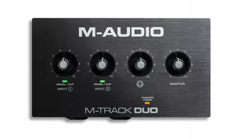 INTERFEJS AUDIO M-AUDIO M-TRACK UZYWANY DUO