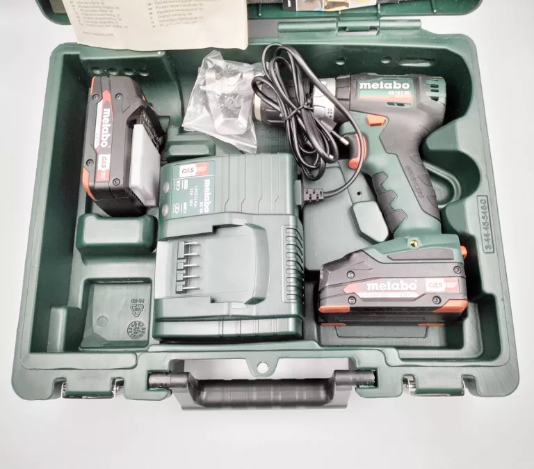 AKUMULATOROWA WIERTARKA UDAROWA METABO SB 18 L BL + AKCESORIA