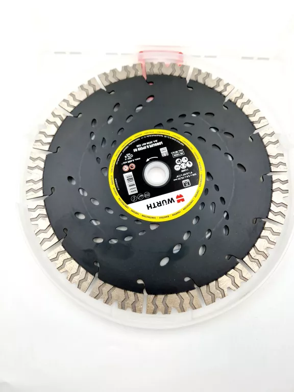 TARCZA DIAMENTOWA DO BETONU WURTH 230MM/22,23MM/H15