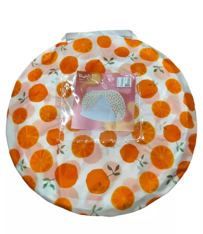 NAMIOT PLAŻOWY SINSAY TENT 120 X 100 X 75 CM POMARAŃCZA