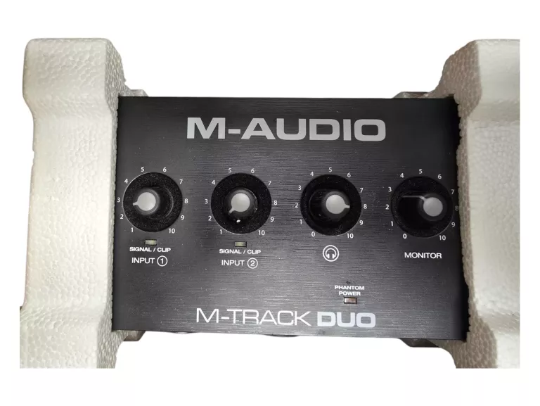 INTERFEJS AUDIO M-AUDIO M-TRACK UZYWANY DUO