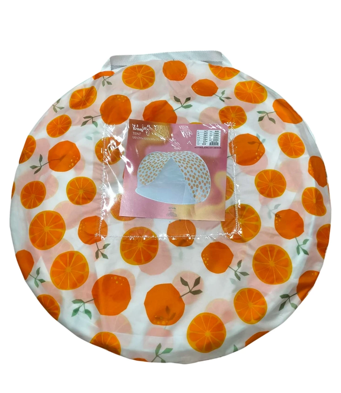 namiot-plazowy-sinsay-tent-120-x-100-x-75-cm-pomarancza-ean-gtin-5420051228249