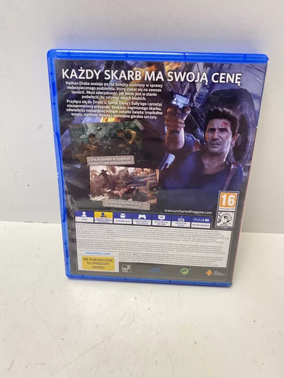 UNCHARTED 4 KRES ZŁODZEJA PS4