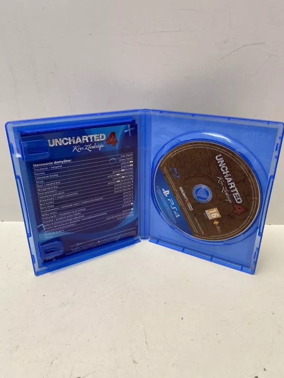 UNCHARTED 4 KRES ZŁODZEJA PS4