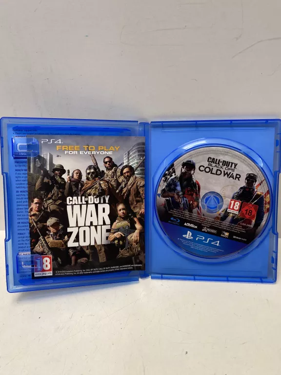 CALL OF DUTY BLACK OPS COLD WAR PS4