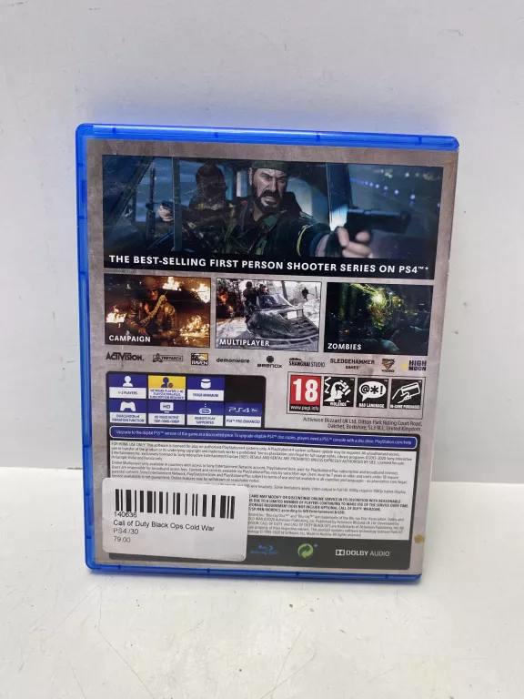 CALL OF DUTY BLACK OPS COLD WAR PS4