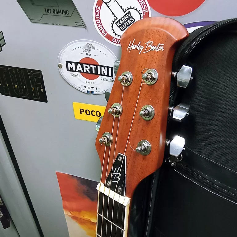GITARA ELEKTROAKUSTYCZNA HARLEY BENTON HBO-850 BLUE