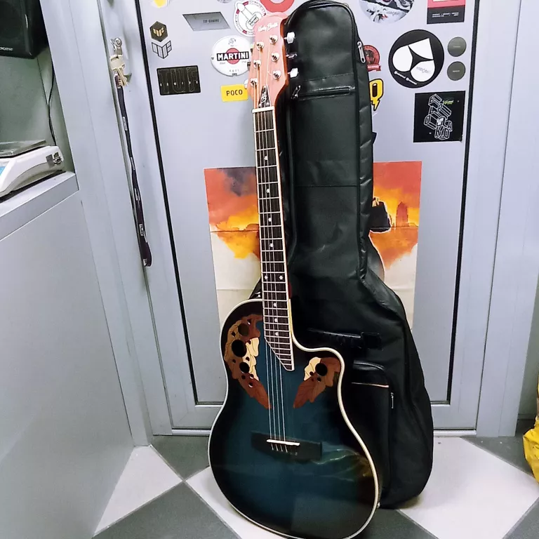 GITARA ELEKTROAKUSTYCZNA HARLEY BENTON HBO-850 BLUE