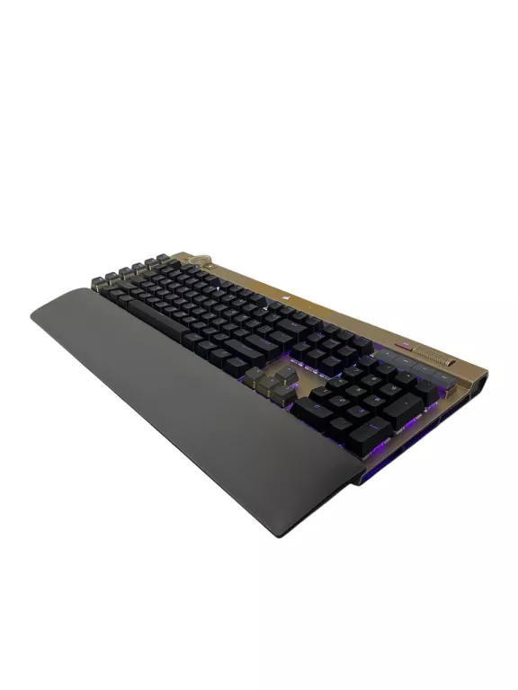 KLAWIATURA GAMINGOWA PRZEWODOWA CORSAIR K100 OPX RGB GOLD PC XBOX MAC