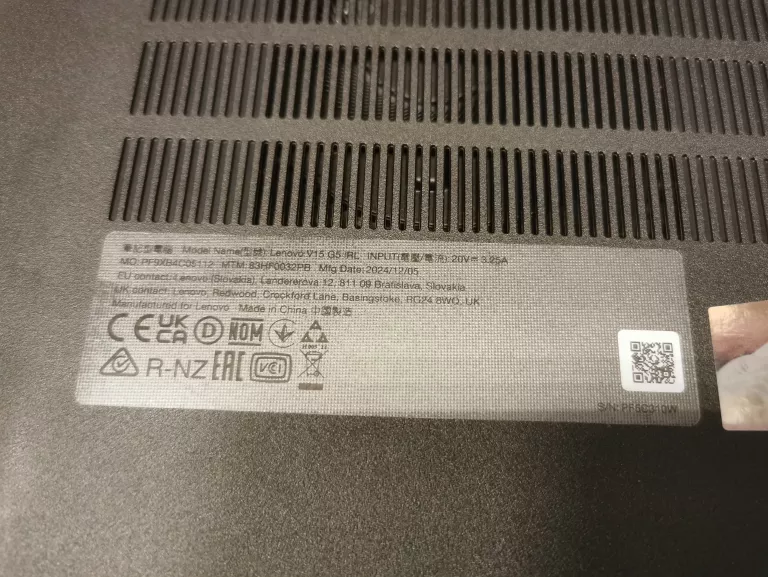 LAPTOP LENOVO V15 G5 IRL KPL PARAGON GWARANCJA