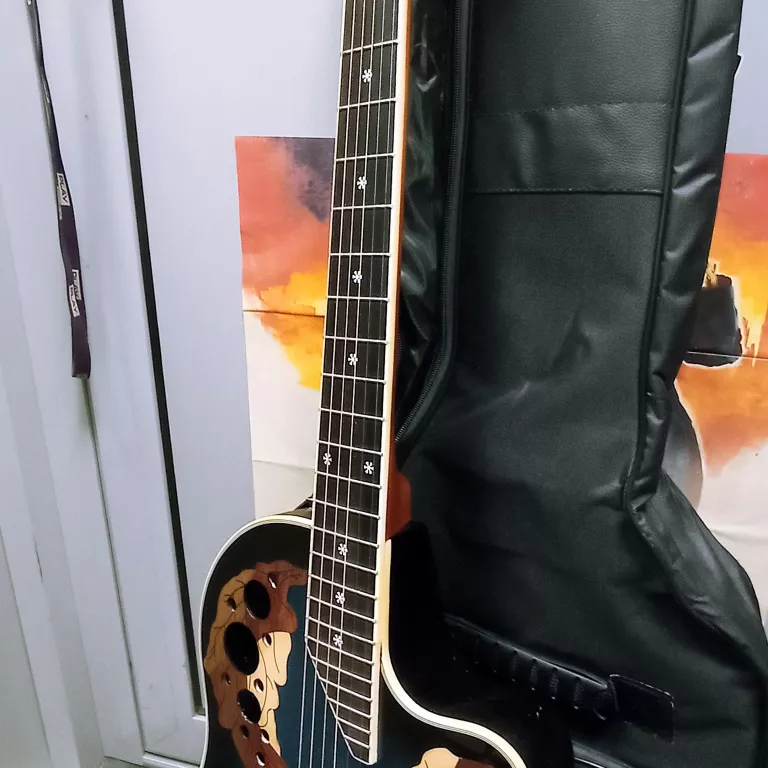 GITARA ELEKTROAKUSTYCZNA HARLEY BENTON HBO-850 BLUE