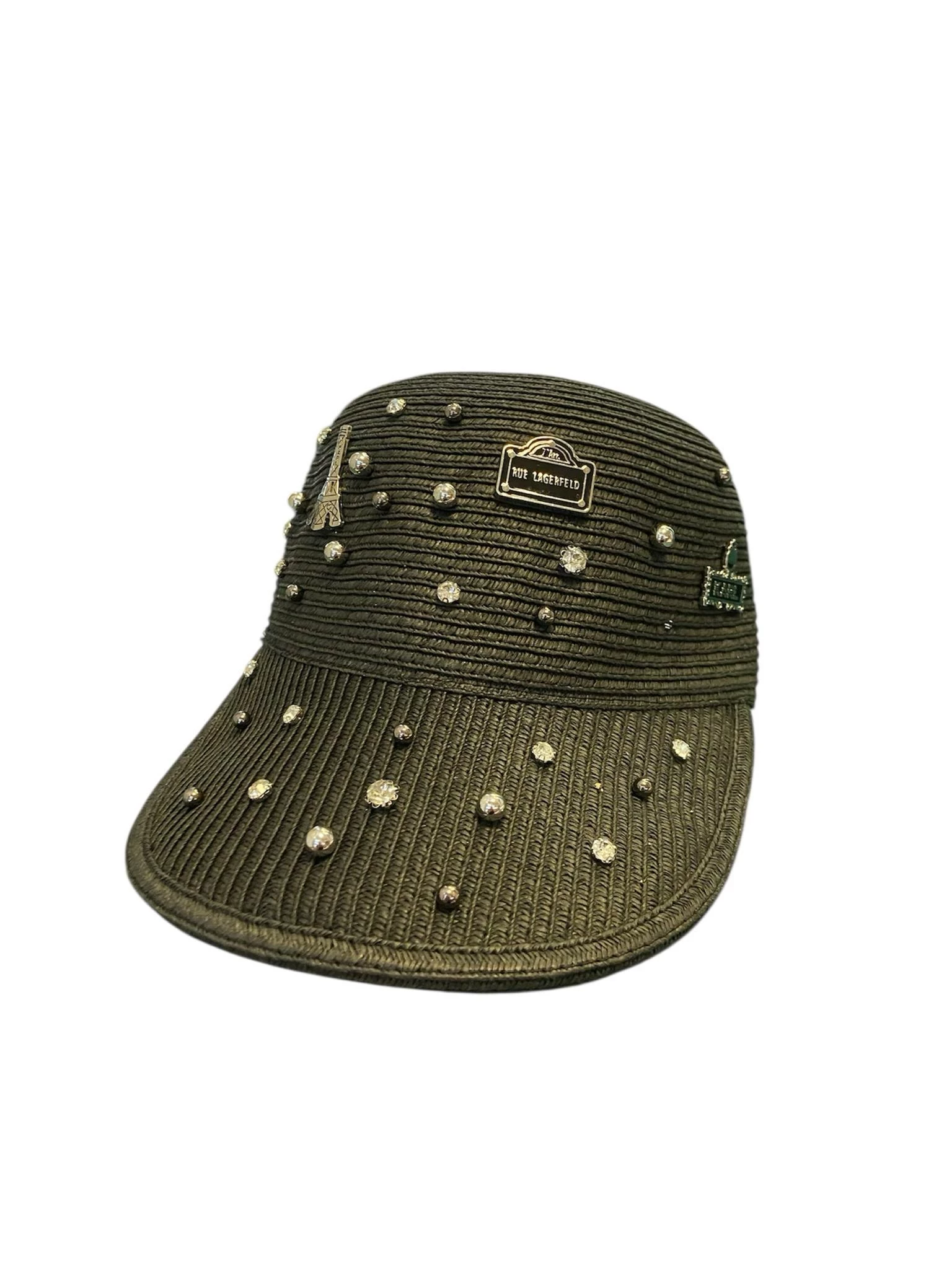 slomiana-czapka-kapelusz-karl-lagerfeld-paris-krupnicza-3-wroclaw