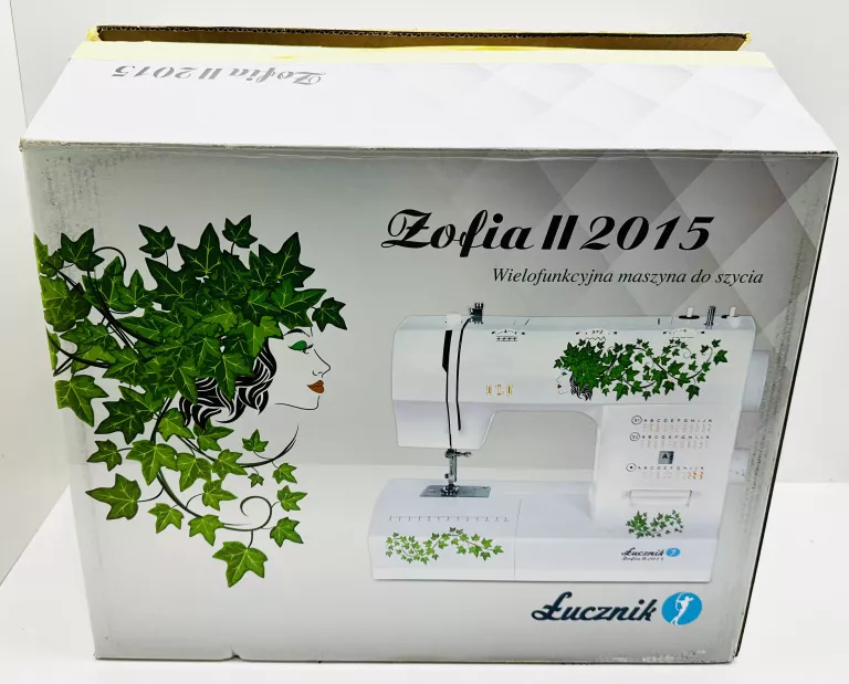 MASZYNA DO SZYCIA ŁUCZNIK ZOFIA II 2015 - 35 ŚCIEGÓW